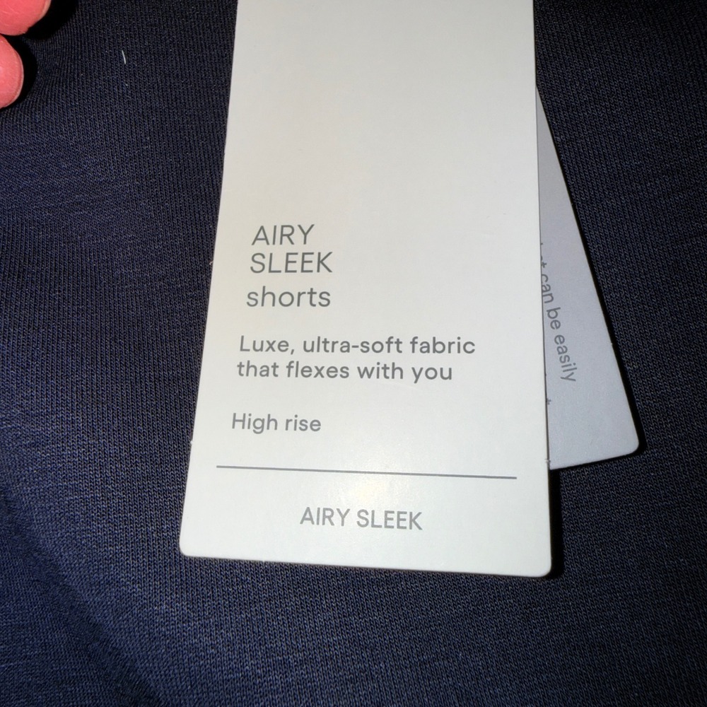 All in Motion Airy Sleek Shorts Women S NWT Black High Rise Athletic - Picture 3 of 9